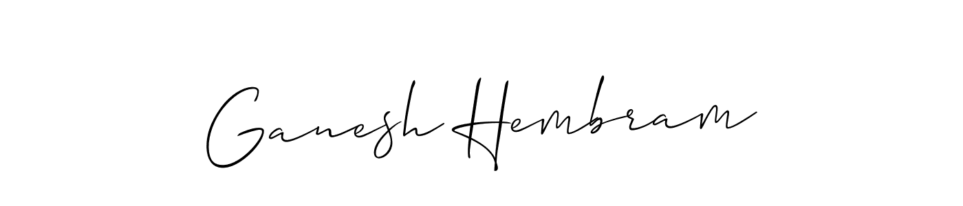 Check out images of Autograph of Ganesh Hembram name. Actor Ganesh Hembram Signature Style. Allison_Script is a professional sign style online. Ganesh Hembram signature style 2 images and pictures png