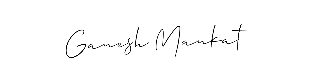 Make a beautiful signature design for name Ganesh Mankat. Use this online signature maker to create a handwritten signature for free. Ganesh Mankat signature style 2 images and pictures png