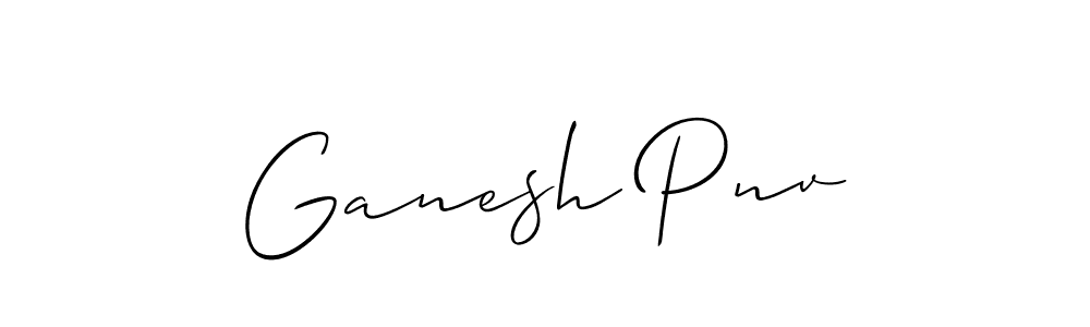 Once you've used our free online signature maker to create your best signature Allison_Script style, it's time to enjoy all of the benefits that Ganesh Pnv name signing documents. Ganesh Pnv signature style 2 images and pictures png