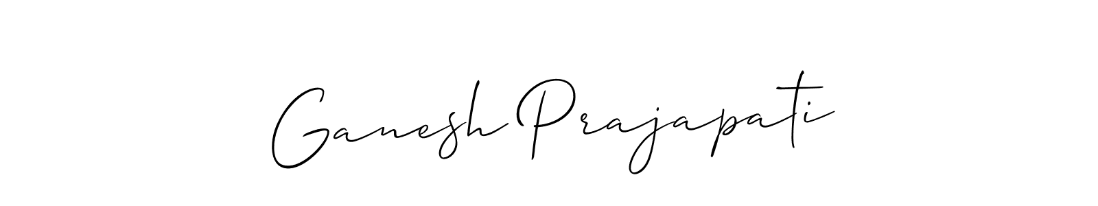 Make a beautiful signature design for name Ganesh Prajapati. Use this online signature maker to create a handwritten signature for free. Ganesh Prajapati signature style 2 images and pictures png
