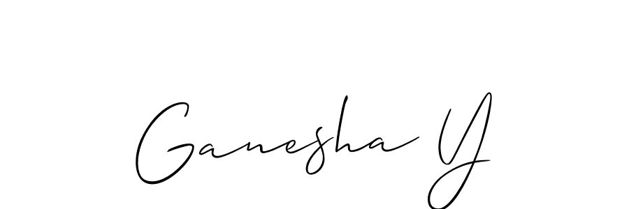 You can use this online signature creator to create a handwritten signature for the name Ganesha Y. This is the best online autograph maker. Ganesha Y signature style 2 images and pictures png