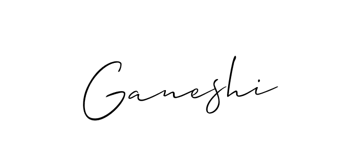 You should practise on your own different ways (Allison_Script) to write your name (Ganeshi) in signature. don't let someone else do it for you. Ganeshi signature style 2 images and pictures png