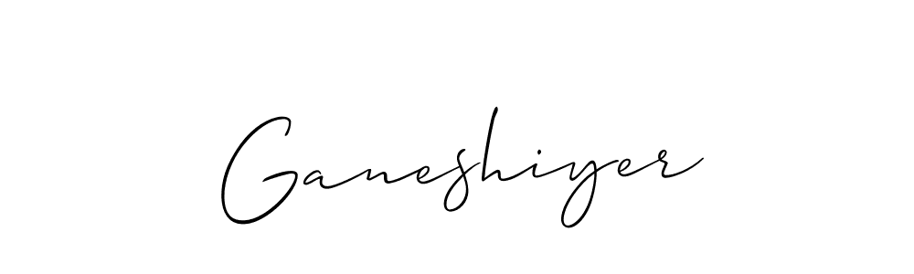 Make a short Ganeshiyer signature style. Manage your documents anywhere anytime using Allison_Script. Create and add eSignatures, submit forms, share and send files easily. Ganeshiyer signature style 2 images and pictures png