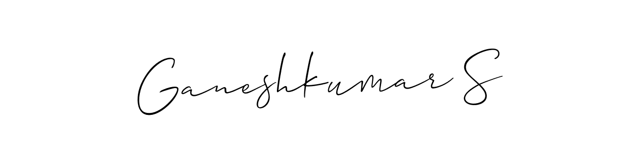 Here are the top 10 professional signature styles for the name Ganeshkumar S. These are the best autograph styles you can use for your name. Ganeshkumar S signature style 2 images and pictures png