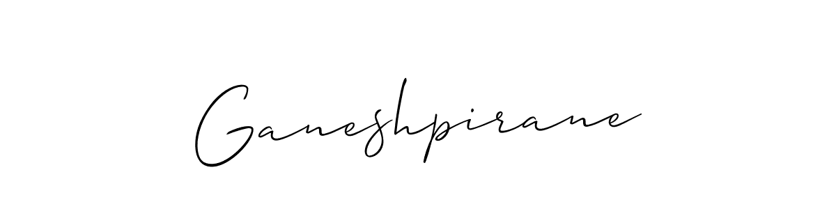 Best and Professional Signature Style for Ganeshpirane. Allison_Script Best Signature Style Collection. Ganeshpirane signature style 2 images and pictures png