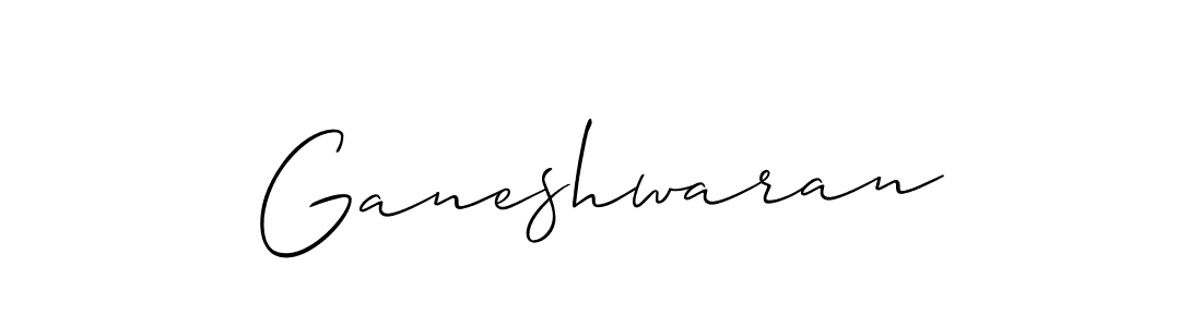 Also You can easily find your signature by using the search form. We will create Ganeshwaran name handwritten signature images for you free of cost using Allison_Script sign style. Ganeshwaran signature style 2 images and pictures png