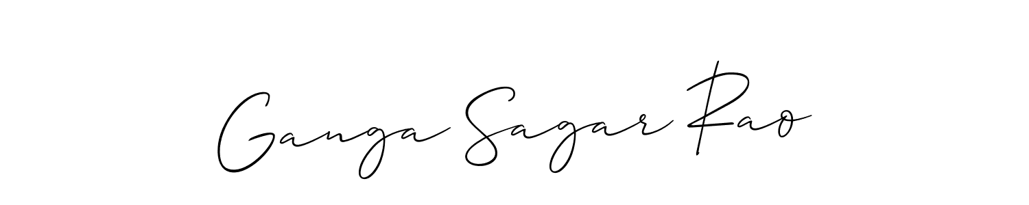 See photos of Ganga Sagar Rao official signature by Spectra . Check more albums & portfolios. Read reviews & check more about Allison_Script font. Ganga Sagar Rao signature style 2 images and pictures png