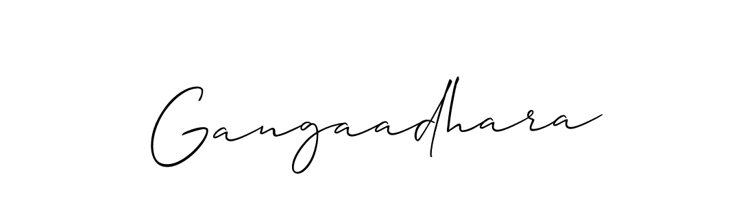 if you are searching for the best signature style for your name Gangaadhara. so please give up your signature search. here we have designed multiple signature styles  using Allison_Script. Gangaadhara signature style 2 images and pictures png