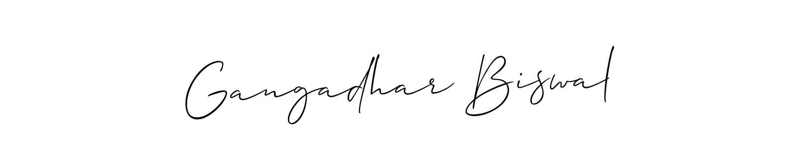 Make a beautiful signature design for name Gangadhar Biswal. Use this online signature maker to create a handwritten signature for free. Gangadhar Biswal signature style 2 images and pictures png