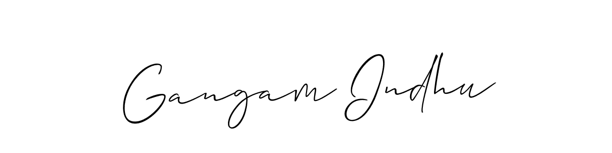 See photos of Gangam Indhu official signature by Spectra . Check more albums & portfolios. Read reviews & check more about Allison_Script font. Gangam Indhu signature style 2 images and pictures png