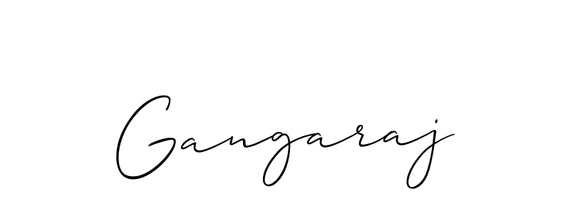 Best and Professional Signature Style for Gangaraj. Allison_Script Best Signature Style Collection. Gangaraj signature style 2 images and pictures png