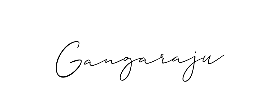 Use a signature maker to create a handwritten signature online. With this signature software, you can design (Allison_Script) your own signature for name Gangaraju. Gangaraju signature style 2 images and pictures png