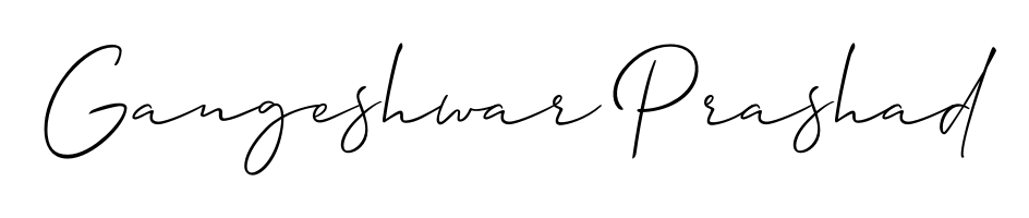 Once you've used our free online signature maker to create your best signature Allison_Script style, it's time to enjoy signing your documents with Gangeshwar Prashad name. Gangeshwar Prashad signature style 2 images and pictures png