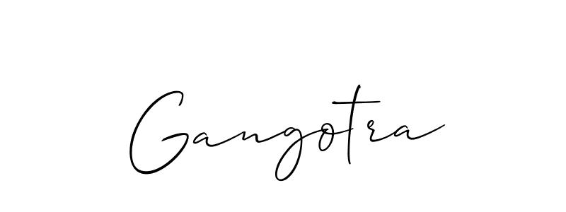 Once you've used our free online signature maker to create your best signature Allison_Script style, it's time to enjoy all of the benefits that Gangotra name signing documents. Gangotra signature style 2 images and pictures png