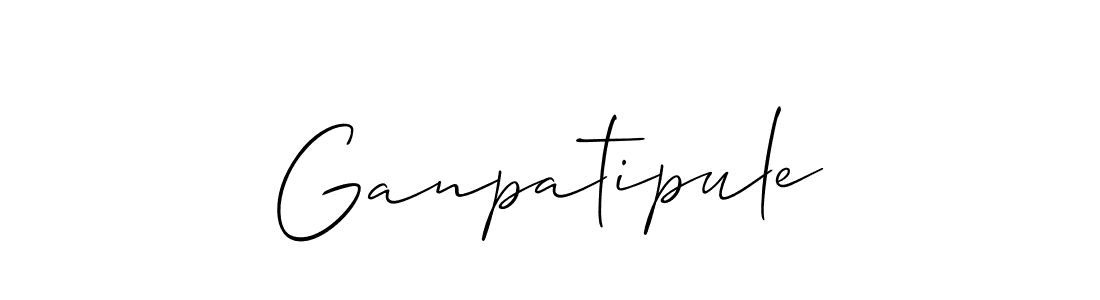 Also You can easily find your signature by using the search form. We will create Ganpatipule name handwritten signature images for you free of cost using Allison_Script sign style. Ganpatipule signature style 2 images and pictures png