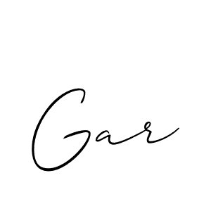 Similarly Allison_Script is the best handwritten signature design. Signature creator online .You can use it as an online autograph creator for name Gar. Gar signature style 2 images and pictures png