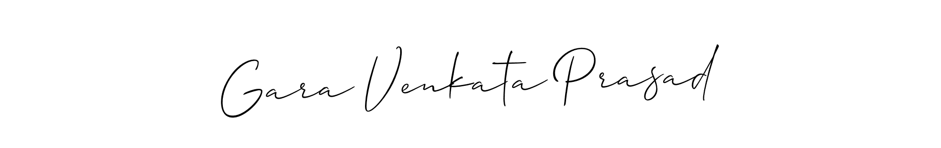 Make a beautiful signature design for name Gara Venkata Prasad. Use this online signature maker to create a handwritten signature for free. Gara Venkata Prasad signature style 2 images and pictures png