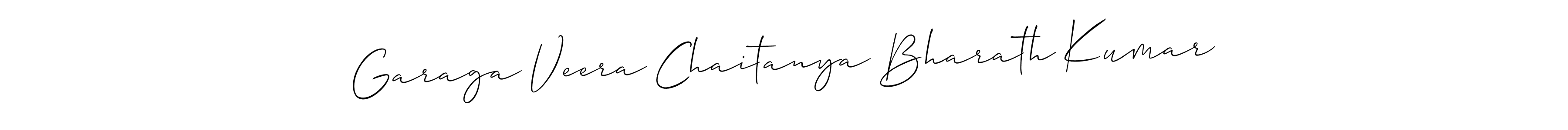 It looks lik you need a new signature style for name Garaga Veera Chaitanya Bharath Kumar. Design unique handwritten (Allison_Script) signature with our free signature maker in just a few clicks. Garaga Veera Chaitanya Bharath Kumar signature style 2 images and pictures png
