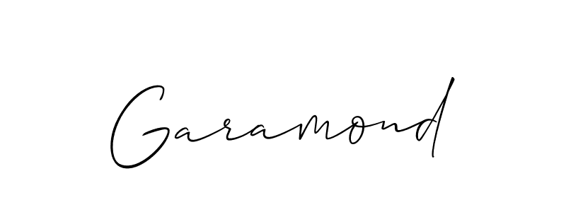 How to Draw Garamond signature style? Allison_Script is a latest design signature styles for name Garamond. Garamond signature style 2 images and pictures png