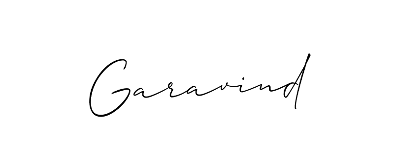 You should practise on your own different ways (Allison_Script) to write your name (Garavind) in signature. don't let someone else do it for you. Garavind signature style 2 images and pictures png