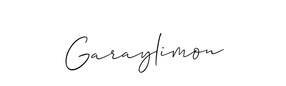 How to Draw Garaylimon signature style? Allison_Script is a latest design signature styles for name Garaylimon. Garaylimon signature style 2 images and pictures png