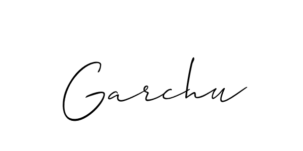 Check out images of Autograph of Garchu name. Actor Garchu Signature Style. Allison_Script is a professional sign style online. Garchu signature style 2 images and pictures png
