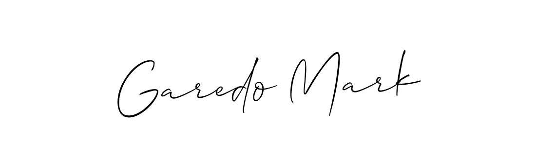 It looks lik you need a new signature style for name Garedo Mark. Design unique handwritten (Allison_Script) signature with our free signature maker in just a few clicks. Garedo Mark signature style 2 images and pictures png