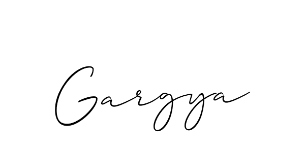 Similarly Allison_Script is the best handwritten signature design. Signature creator online .You can use it as an online autograph creator for name Gargya. Gargya signature style 2 images and pictures png