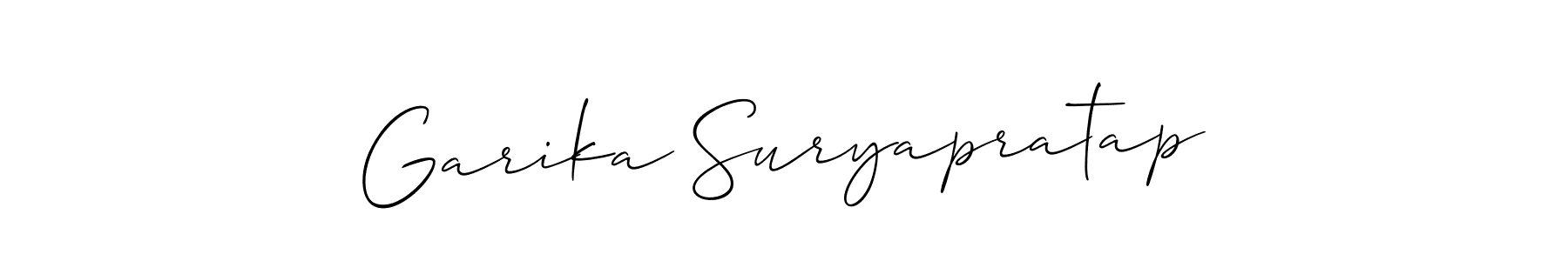 Here are the top 10 professional signature styles for the name Garika Suryapratap. These are the best autograph styles you can use for your name. Garika Suryapratap signature style 2 images and pictures png