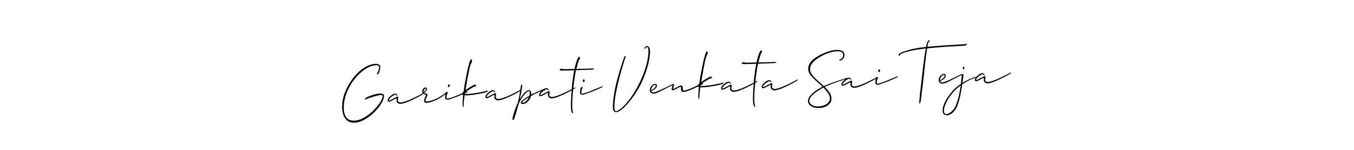 Check out images of Autograph of Garikapati Venkata Sai Teja name. Actor Garikapati Venkata Sai Teja Signature Style. Allison_Script is a professional sign style online. Garikapati Venkata Sai Teja signature style 2 images and pictures png