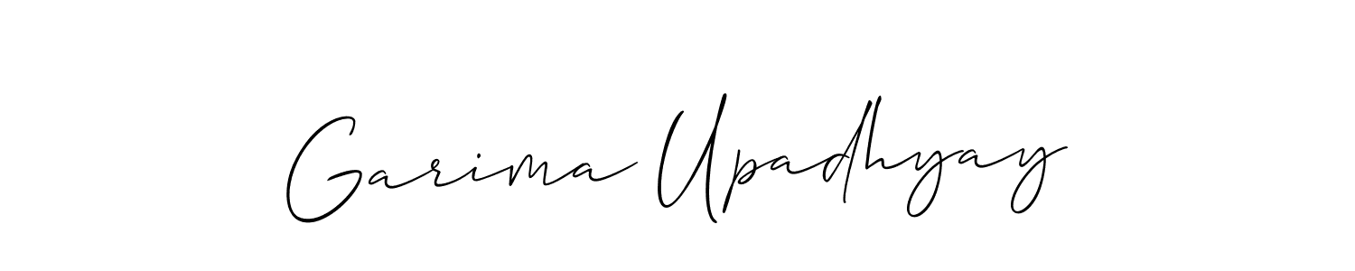 Make a beautiful signature design for name Garima Upadhyay. Use this online signature maker to create a handwritten signature for free. Garima Upadhyay signature style 2 images and pictures png