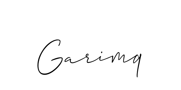 Check out images of Autograph of Garimq name. Actor Garimq Signature Style. Allison_Script is a professional sign style online. Garimq signature style 2 images and pictures png