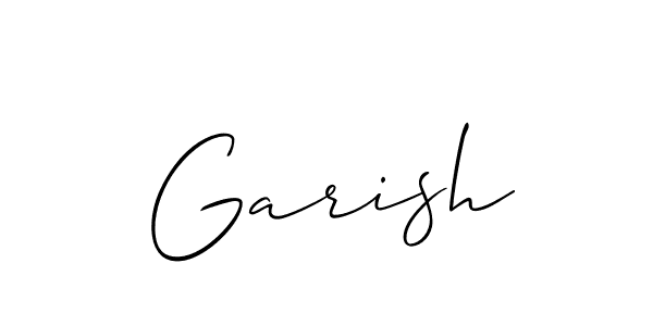 Check out images of Autograph of Garish name. Actor Garish Signature Style. Allison_Script is a professional sign style online. Garish signature style 2 images and pictures png