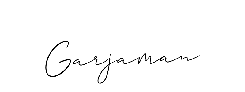 You should practise on your own different ways (Allison_Script) to write your name (Garjaman) in signature. don't let someone else do it for you. Garjaman signature style 2 images and pictures png