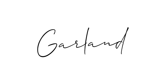 Once you've used our free online signature maker to create your best signature Allison_Script style, it's time to enjoy all of the benefits that Garland name signing documents. Garland signature style 2 images and pictures png