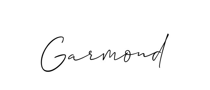 Similarly Allison_Script is the best handwritten signature design. Signature creator online .You can use it as an online autograph creator for name Garmond. Garmond signature style 2 images and pictures png