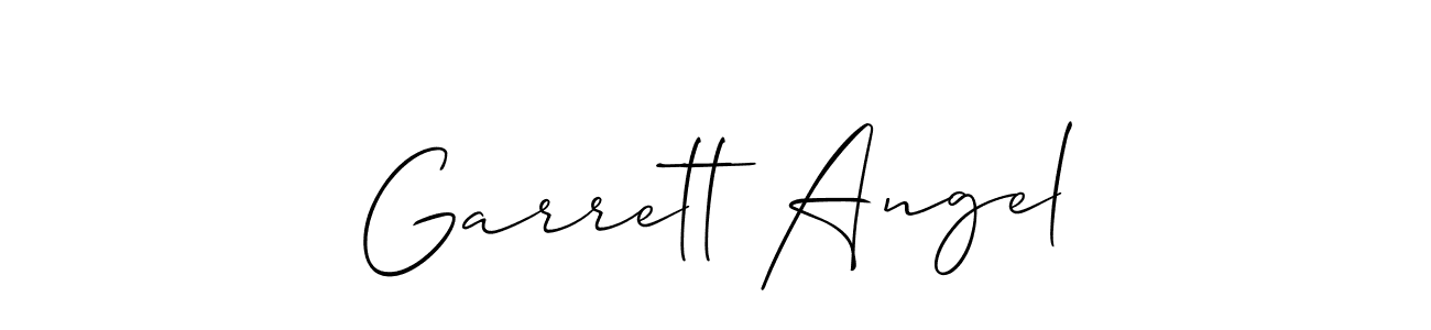 Check out images of Autograph of Garrett Angel name. Actor Garrett Angel Signature Style. Allison_Script is a professional sign style online. Garrett Angel signature style 2 images and pictures png