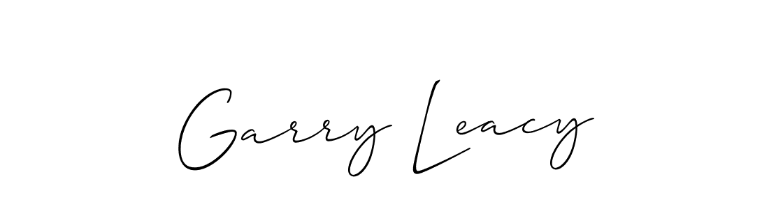 Make a beautiful signature design for name Garry Leacy. Use this online signature maker to create a handwritten signature for free. Garry Leacy signature style 2 images and pictures png