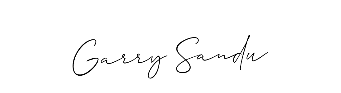 Also You can easily find your signature by using the search form. We will create Garry Sandu name handwritten signature images for you free of cost using Allison_Script sign style. Garry Sandu signature style 2 images and pictures png