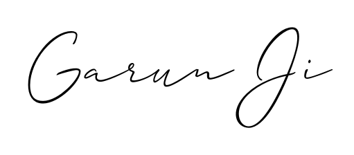 A dynamic signature style for Garun Ji using Allison_Script script. Designed to look authentic, handwritten, and professional. Garun Ji signature style 2 images and pictures png