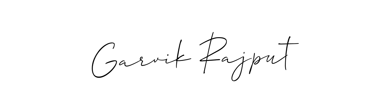 Make a beautiful signature design for name Garvik Rajput. Use this online signature maker to create a handwritten signature for free. Garvik Rajput signature style 2 images and pictures png