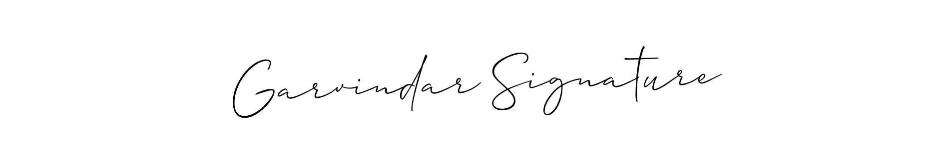 Make a short Garvindar Signature signature style. Manage your documents anywhere anytime using Allison_Script. Create and add eSignatures, submit forms, share and send files easily. Garvindar Signature signature style 2 images and pictures png