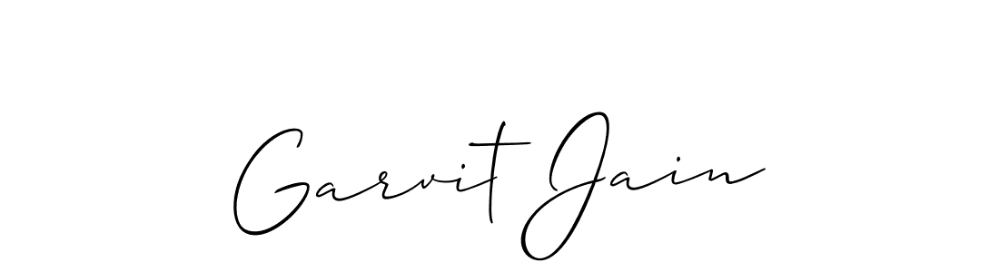 Make a beautiful signature design for name Garvit Jain. Use this online signature maker to create a handwritten signature for free. Garvit Jain signature style 2 images and pictures png