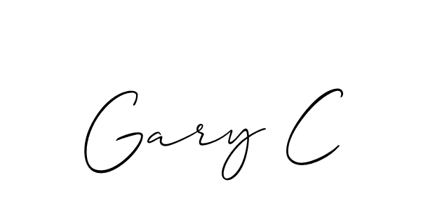 Once you've used our free online signature maker to create your best signature Allison_Script style, it's time to enjoy all of the benefits that Gary C name signing documents. Gary C signature style 2 images and pictures png
