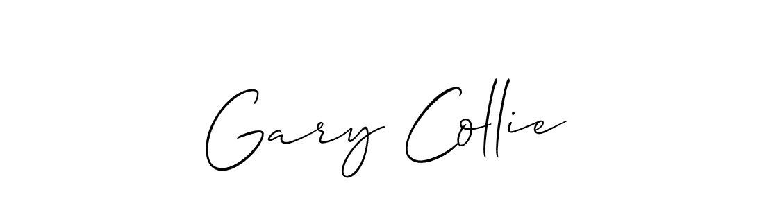 Also we have Gary Collie name is the best signature style. Create professional handwritten signature collection using Allison_Script autograph style. Gary Collie signature style 2 images and pictures png