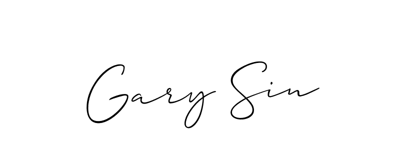 See photos of Gary Sin official signature by Spectra . Check more albums & portfolios. Read reviews & check more about Allison_Script font. Gary Sin signature style 2 images and pictures png