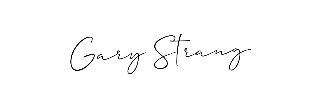 It looks lik you need a new signature style for name Gary Strang. Design unique handwritten (Allison_Script) signature with our free signature maker in just a few clicks. Gary Strang signature style 2 images and pictures png