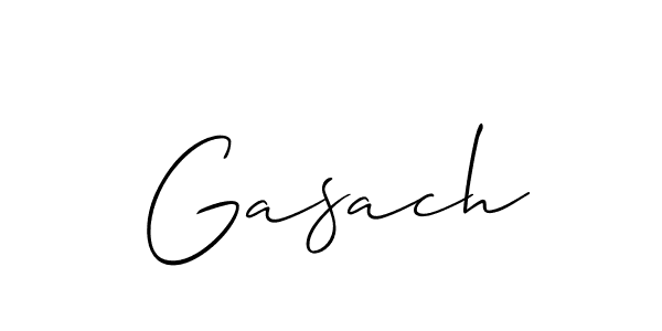 How to Draw Gasach signature style? Allison_Script is a latest design signature styles for name Gasach. Gasach signature style 2 images and pictures png