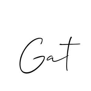 Similarly Allison_Script is the best handwritten signature design. Signature creator online .You can use it as an online autograph creator for name Gat. Gat signature style 2 images and pictures png