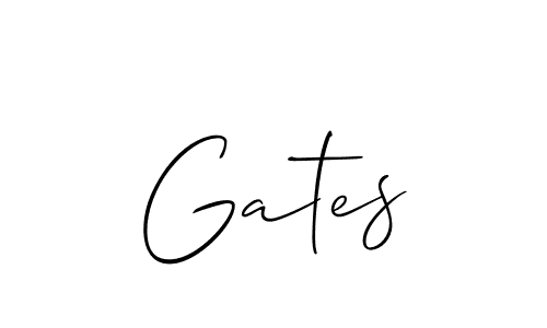 How to Draw Gates signature style? Allison_Script is a latest design signature styles for name Gates. Gates signature style 2 images and pictures png